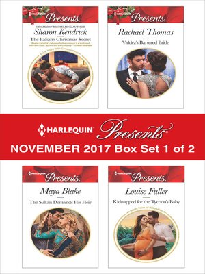 cover image of Harlequin Presents November 2017--Box Set 1 of 2